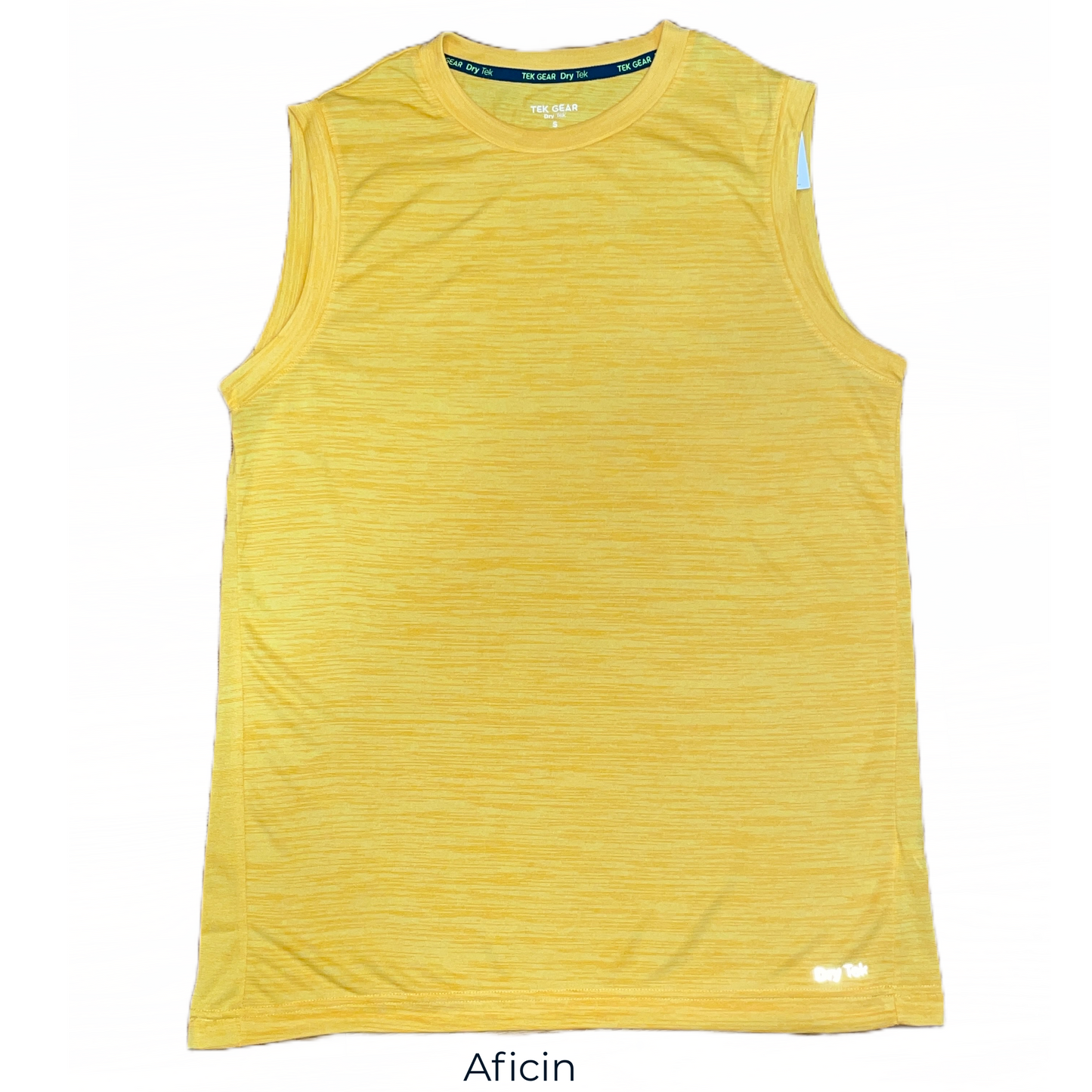 Men's  Dry Tek Sleeveless Muscle Tee T-Shirt