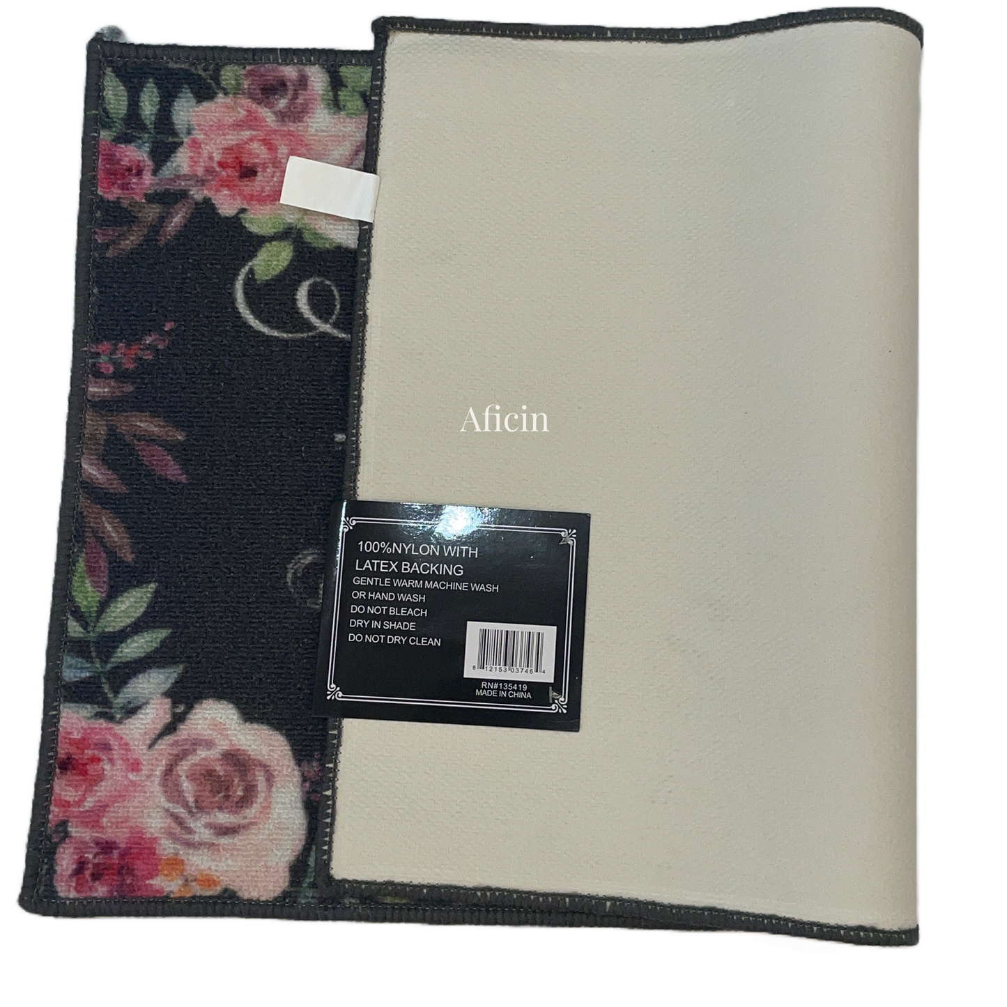Kitchen Rug Mat luxurious 20 x 30 Cooking Love Floral