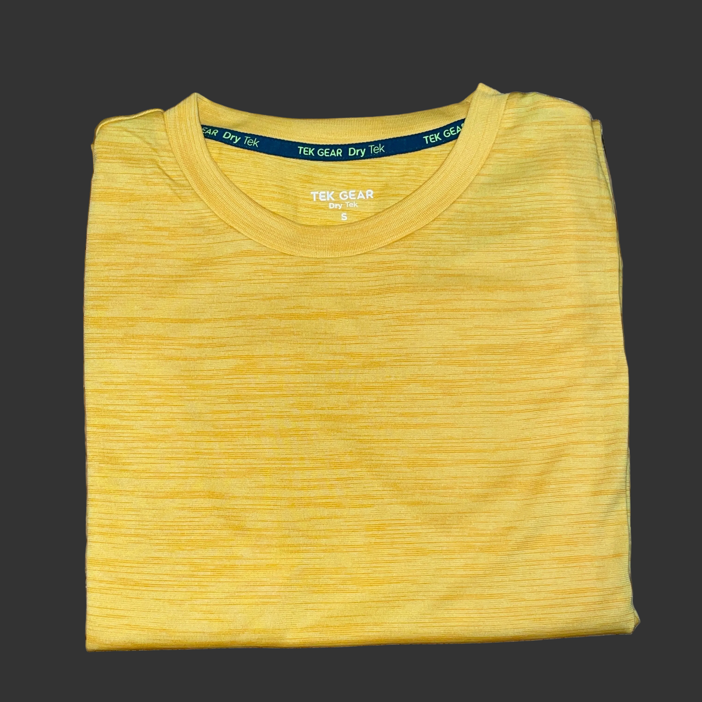 Men's  Dry Tek Sleeveless Muscle Jersey Shirt Tank Gold