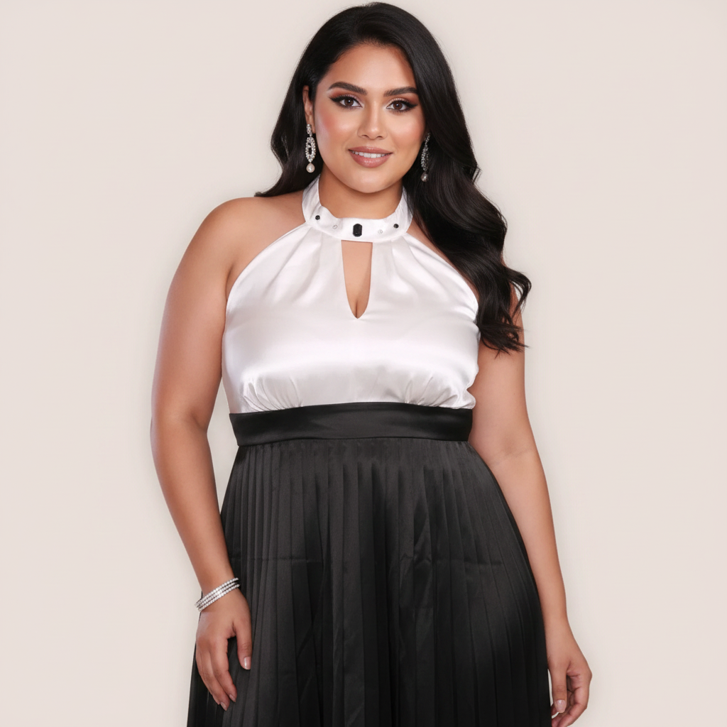 Torrid Babydoll Satin Jeweled trim top Dress Formal Shirt  PLUS SIZE (Copy)