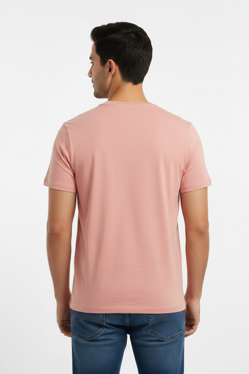 Men's Sailing Graphic T-Shirt Tee T-Shirt 100% cotton Mauve Glow Pink
