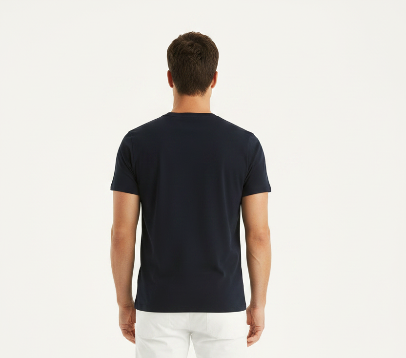 Men's Sailing Graphic T-Shirt Tee T-Shirt 100% cotton Navy