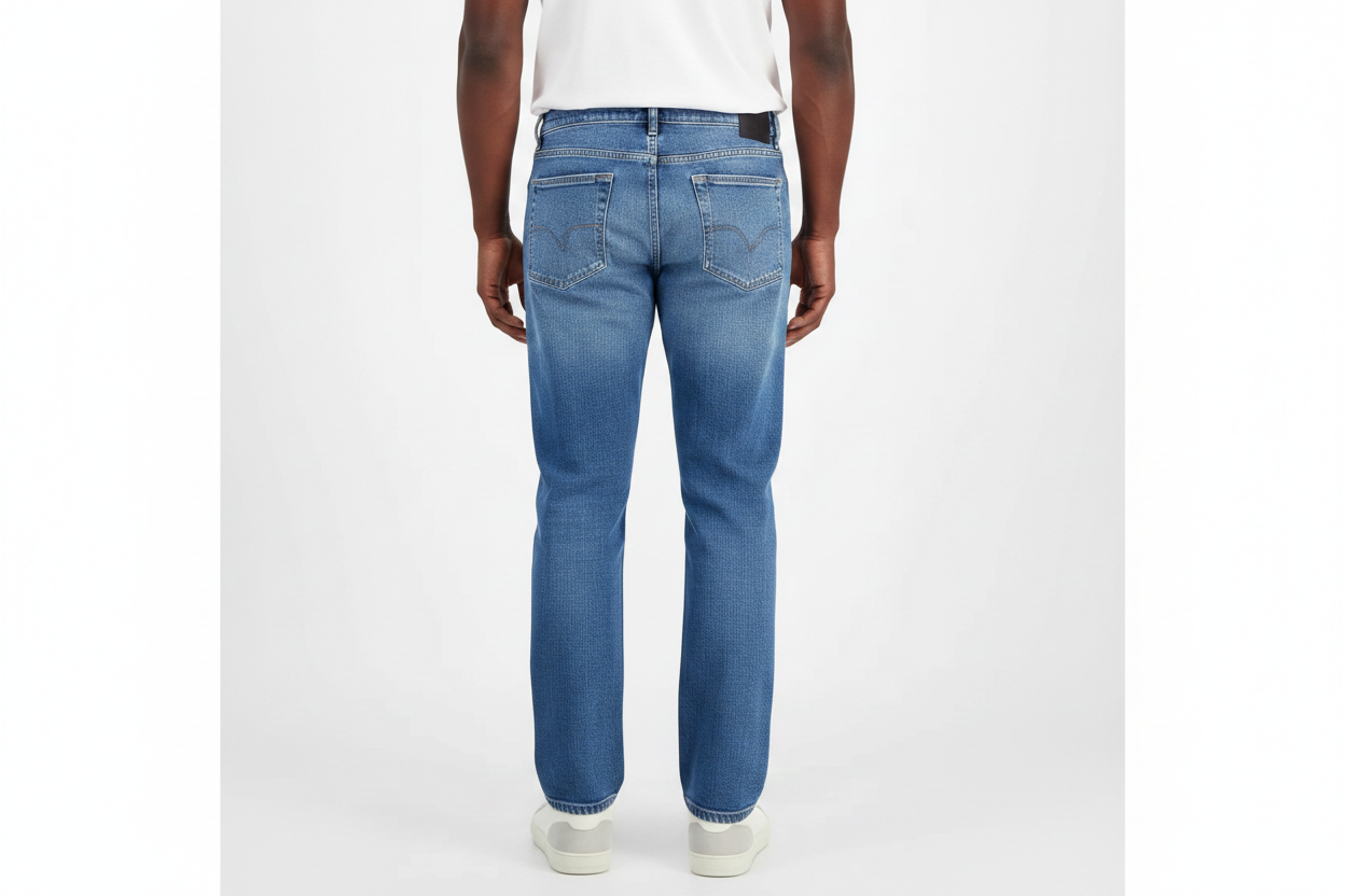 Men's Slim-Fit Stretch 32" inseam  Jeans Medium  Cyprus Jeans