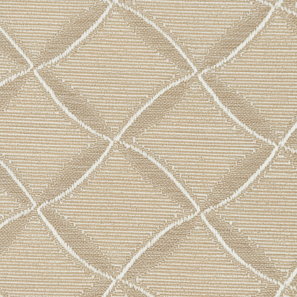 NEW DANIELLE BEIGE Geometric Shape patterned curtain drapes