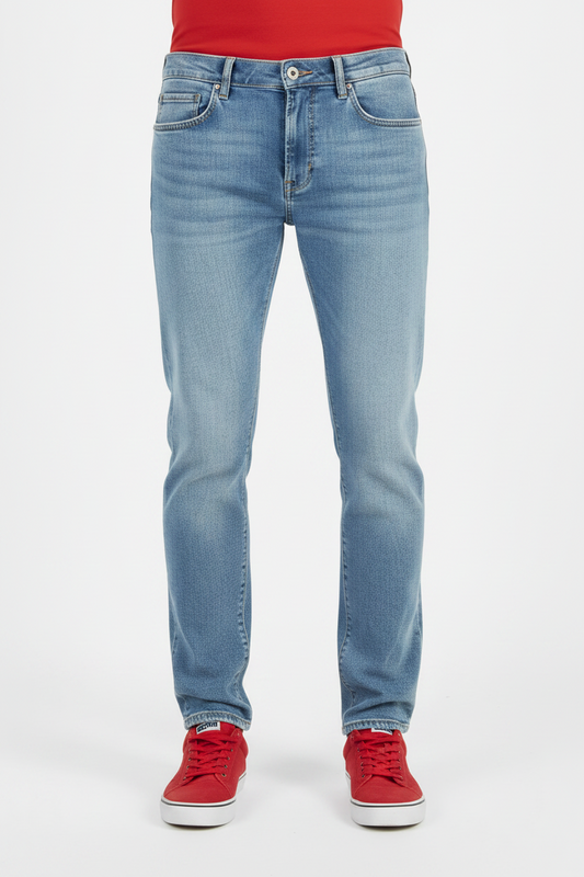 Men's Straight-Fit Birch Jeans 32" inseam Jeans Medium Light