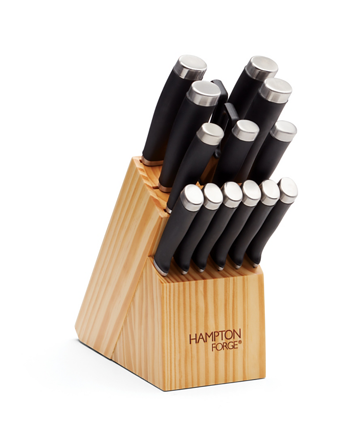 Hampton Forge BLACK  15-Piece Cutlery Set
