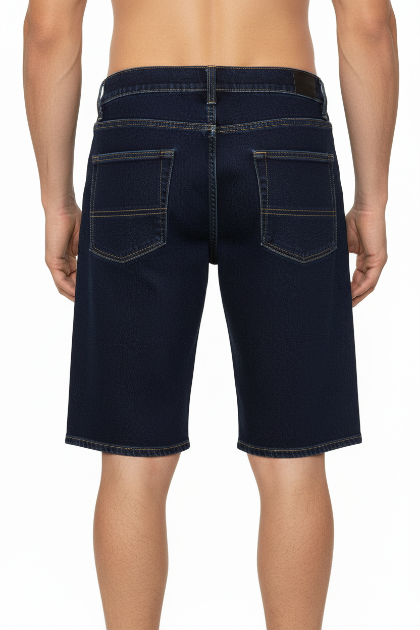 Men's Regular-Fit Denim Shorts Dark Rinse 31