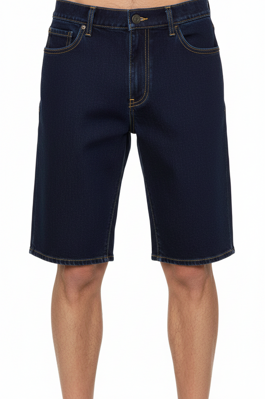 Men's Regular-Fit Denim Shorts Dark Rinse 31